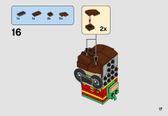 LEGO 41587 instructions page 17 – build guide
