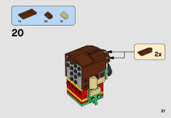 LEGO 41587 instructions page 21 – build guide