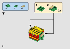 LEGO 41587 instructions page 8 – build guide