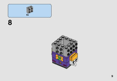 LEGO 41588 instructions page 9 – build guide