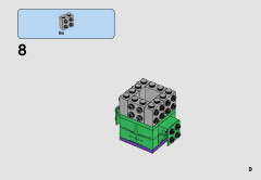 LEGO 41592 instructions page 9 – build guide
