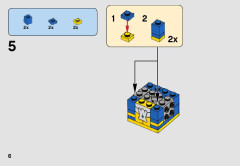 LEGO 41596 instructions page 6 – build guide