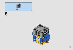 LEGO 41596 instructions page 9 – build guide