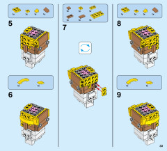LEGO 41597 instructions page 33 – build guide