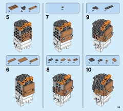 LEGO 41597 instructions page 59 – build guide