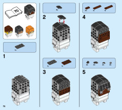 LEGO 41597 instructions page 70 – build guide