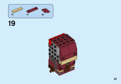 LEGO 41598 instructions page 21 – build guide