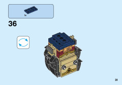 LEGO 41599 instructions page 31 – build guide