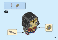 LEGO 41599 instructions page 35 – build guide