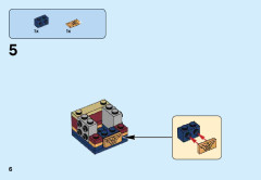 LEGO 41599 instructions page 6 – build guide