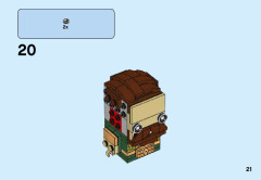 LEGO 41600 instructions page 21 – build guide