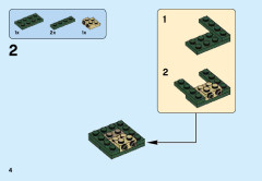 LEGO 41600 instructions page 4 – build guide
