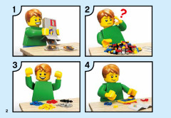 LEGO 41601 instructions page 2 – build guide