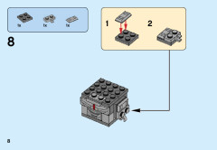 LEGO 41601 instructions page 8 – build guide