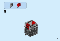 LEGO 41603 instructions page 9 – build guide