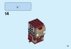 LEGO 41604 instructions page 15 – build guide