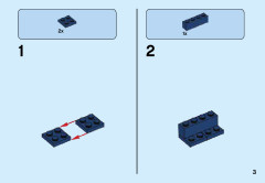 LEGO 41605 instructions page 3 – build guide