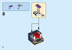 LEGO 41605 instructions page 8 – build guide