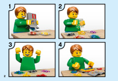 LEGO 41606 instructions page 2 – build guide