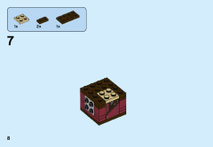 LEGO 41606 instructions page 8 – build guide
