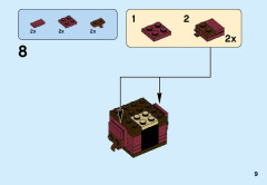 LEGO 41606 instructions page 9 – build guide