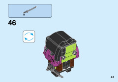 LEGO 41607 instructions page 43 – build guide