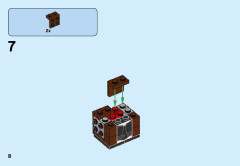 LEGO 41607 instructions page 8 – build guide