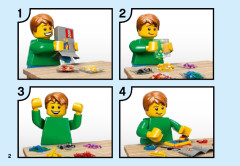 LEGO 41609 instructions page 2 – build guide