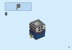 LEGO 41610 instructions page 9 – build guide