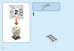 LEGO 41611 instructions page 2 – build guide