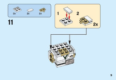 LEGO 41611 instructions page 9 – build guide