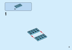 LEGO 41613 instructions page 3 – build guide