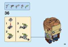 LEGO 41614 instructions page 33 – build guide