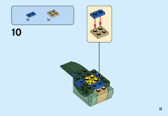 LEGO 41614 instructions page 11 – build guide