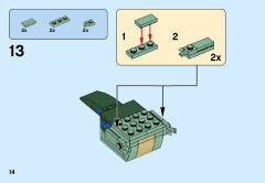 LEGO 41614 instructions page 14 – build guide