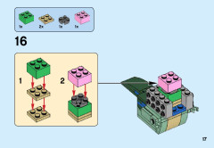 LEGO 41614 instructions page 17 – build guide