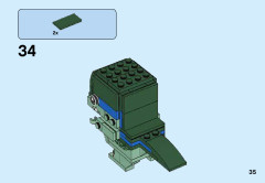 LEGO 41614 instructions page 35 – build guide
