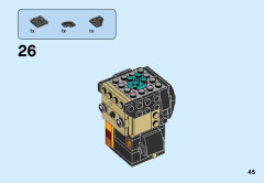 LEGO 41615 instructions page 45 – build guide