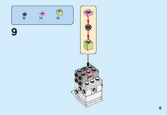 LEGO 41615 instructions page 9 – build guide
