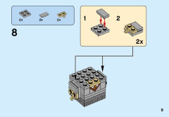 LEGO 41616 instructions page 9 – build guide