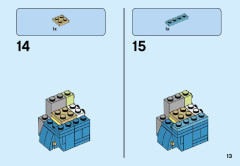 LEGO 41617 instructions page 13 – build guide
