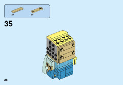 LEGO 41617 instructions page 28 – build guide