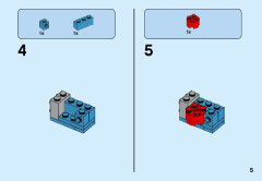 LEGO 41617 instructions page 5 – build guide