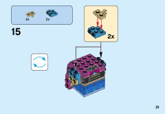 LEGO 41618 instructions page 31 – build guide