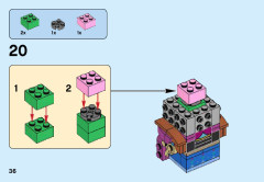 LEGO 41618 instructions page 36 – build guide