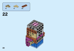 LEGO 41618 instructions page 38 – build guide