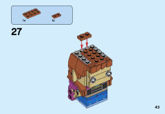 LEGO 41618 instructions page 43 – build guide