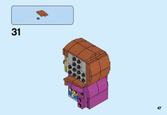 LEGO 41618 instructions page 47 – build guide