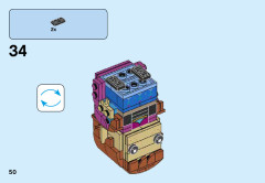 LEGO 41618 instructions page 50 – build guide