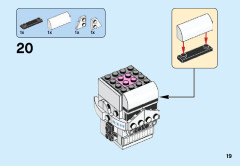LEGO 41620 instructions page 19 – build guide